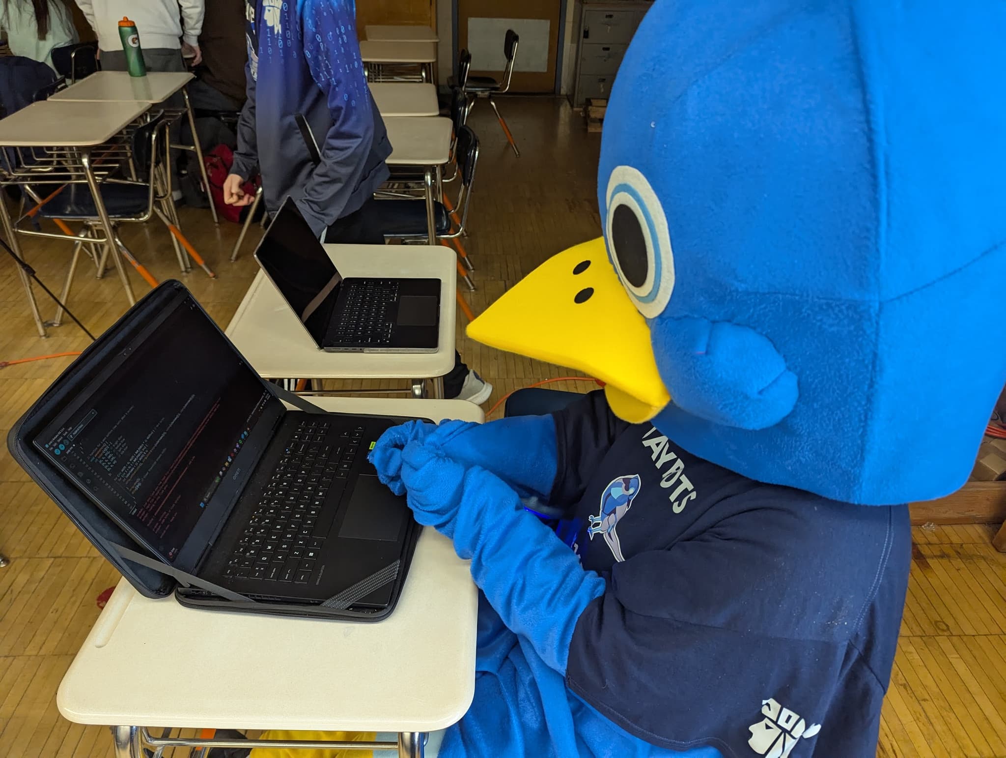 Jay inspiring others through Code